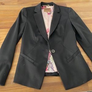 Ted Baker London Black Blazer S 1